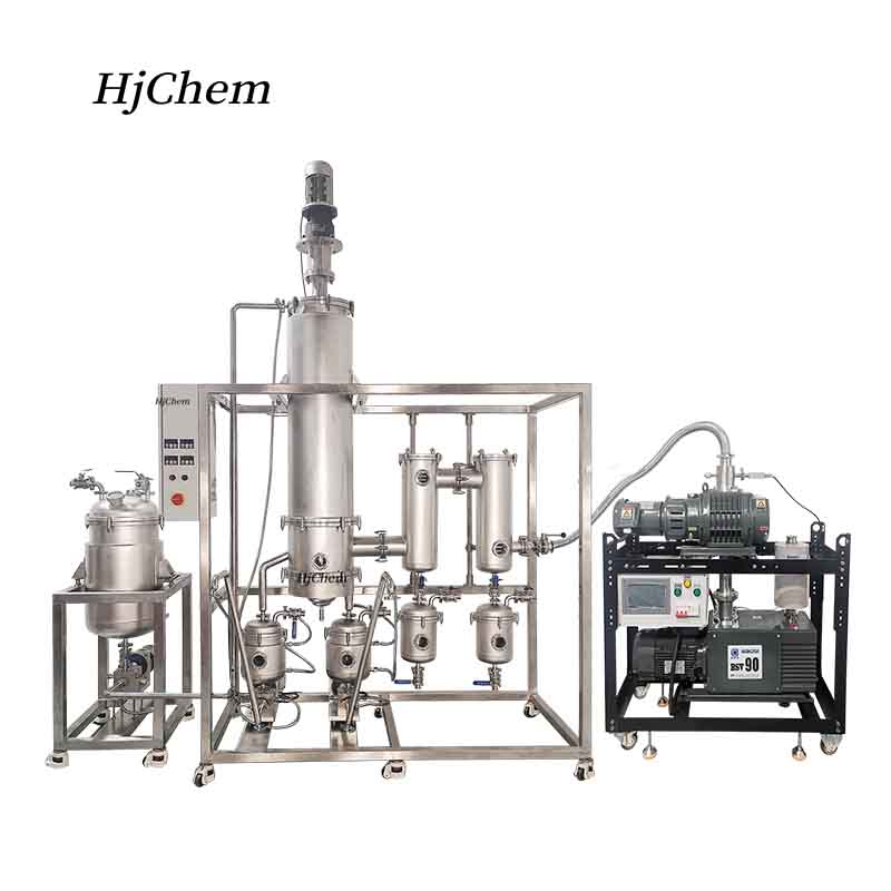 Pilot-Short-Path-Wiped-Film-Vacuum-Distillation-Setup-1
